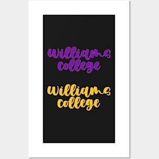 williams college duo print Posters and Art